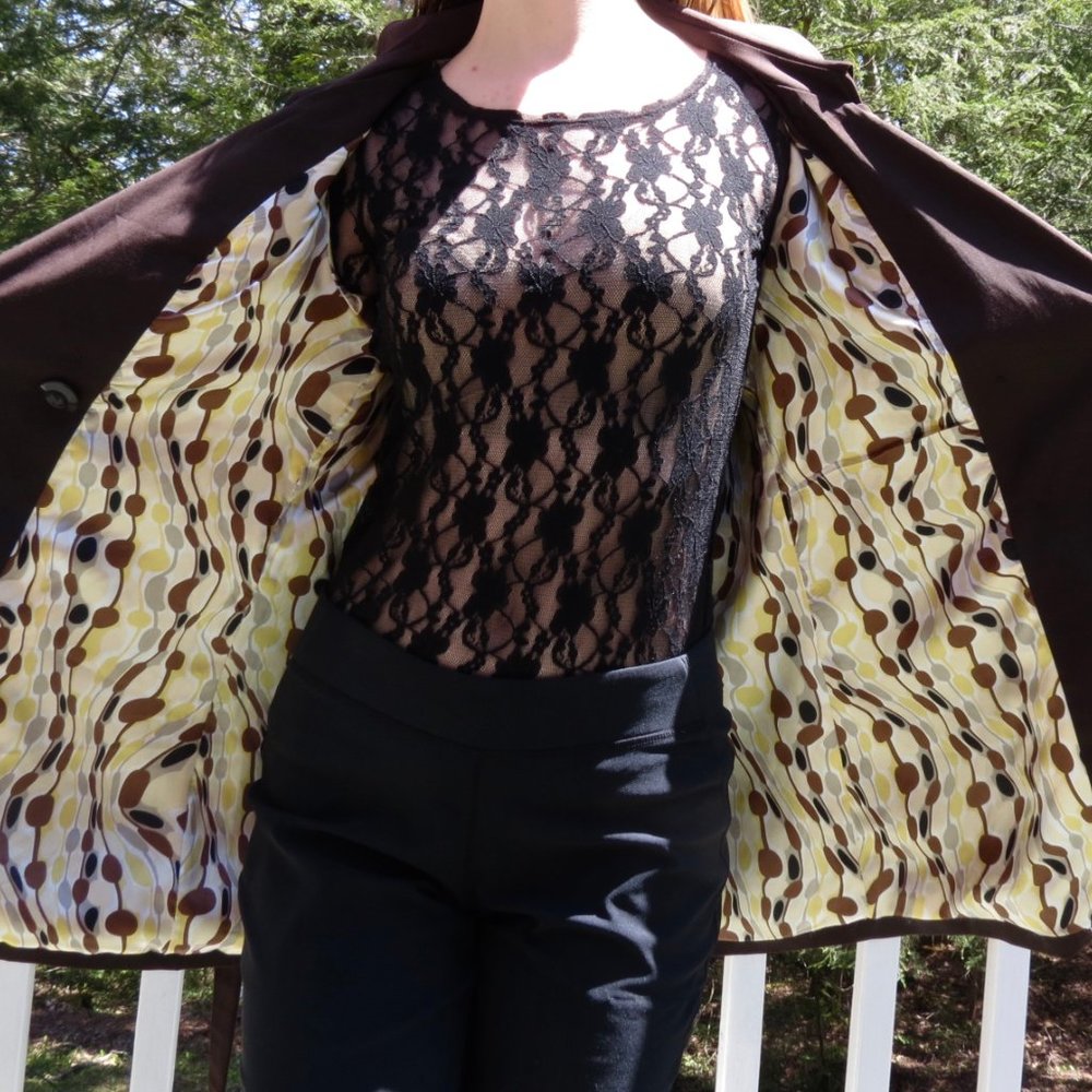 Vertigo Paris, Dark Brown Jacket - Picture 2 of 12